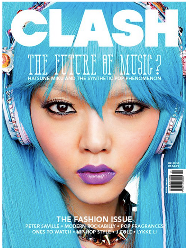 Clash Issue 59 Hatsune Miku
